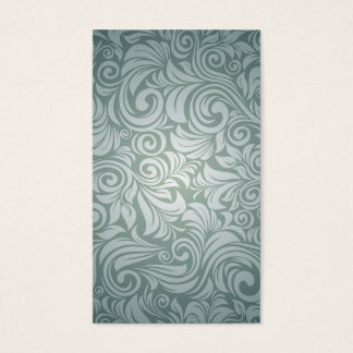 Cartes De Visite Feuilles vertes