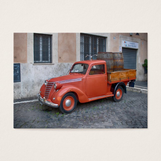 Cartes De Visite Fiat 1100 Pickup (Devant)