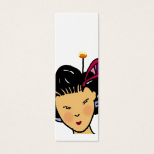Cartes De Visite fille japonaise