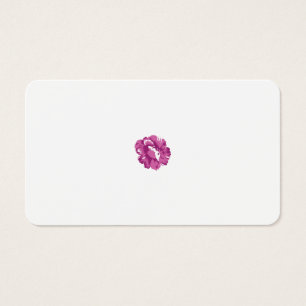 Cartes De Visite Fille, Pale Megenta, Santé Royale