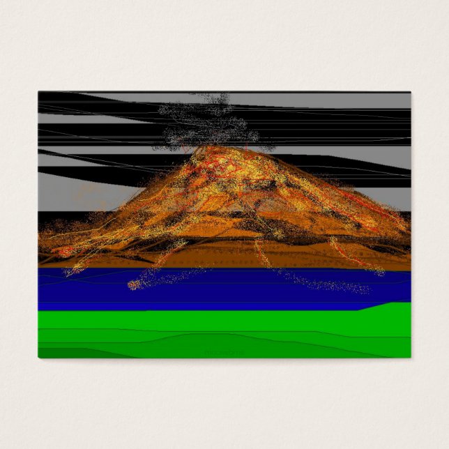 Cartes De Visite Fire Mountain (Devant)