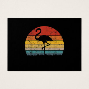 Cartes De Visite Flamant rose Sunset Flamant rose cadeau
