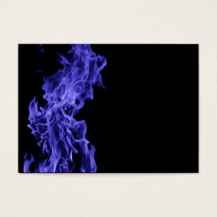 Cartes De Visite Flamme bleue