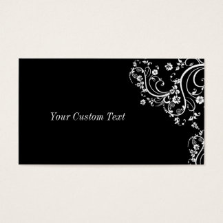Cartes De Visite Flèche noire et blanche