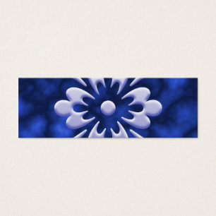 Cartes De Visite Fleur Abstraite