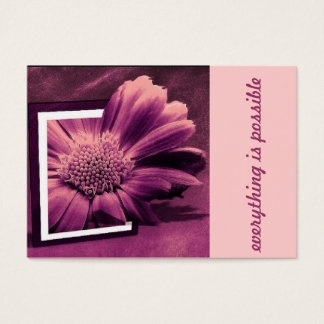 Cartes De Visite fleur créative