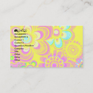 CARTES DE VISITE FLEUR DE PUISSANCE