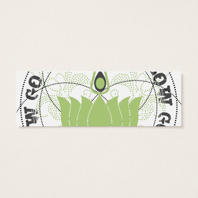 Cartes De Visite Fleur Lotus (Dos)