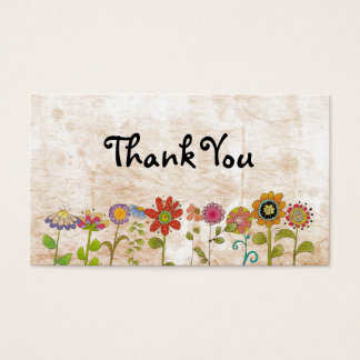 Cartes De Visite Fleurs