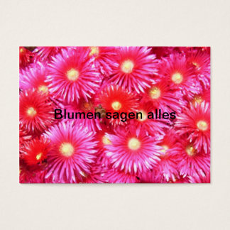 Cartes De Visite Fleurs de midi