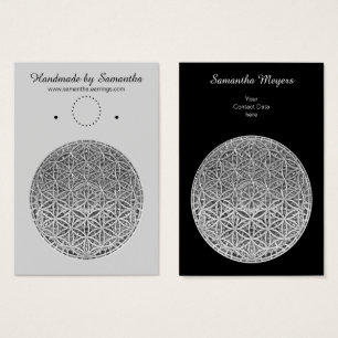 Cartes De Visite FLEURS DE VIE - Médaille Argent