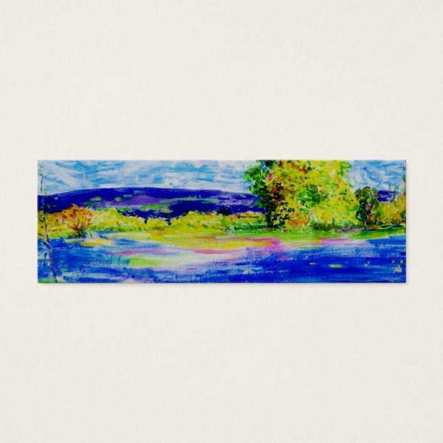 Cartes De Visite fleurs sauvages bluebonnet (Devant)