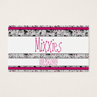 Cartes De Visite Fleurs Whimsical