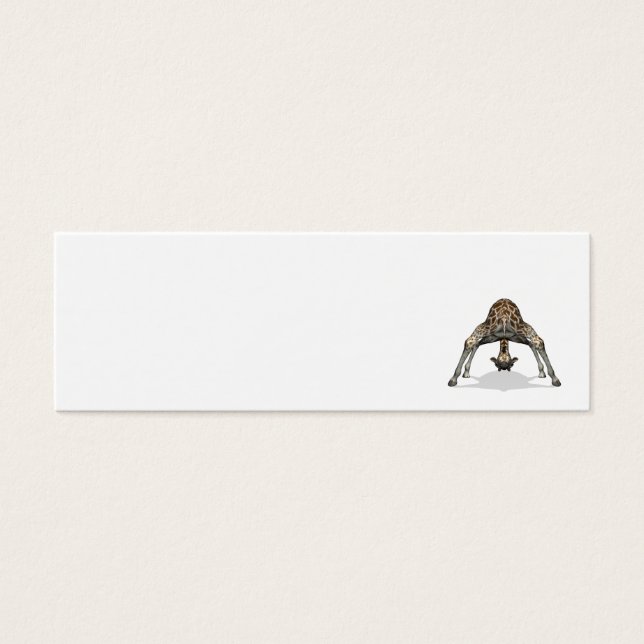 Cartes De Visite Flexible Giraffe (Devant)