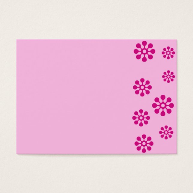 Cartes De Visite floral (Devant)