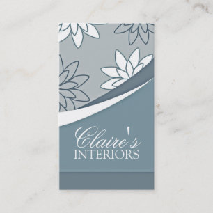 Cartes de visite floraux mous