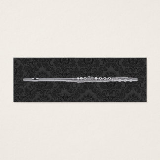 Cartes De Visite Flute Marque l'endroit