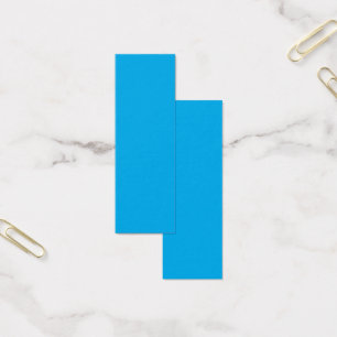 Cartes De Visite Fond uni bleu cyan Style minimaliste d'été