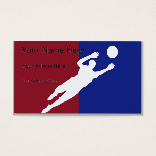 Cartes De Visite Football (Devant)