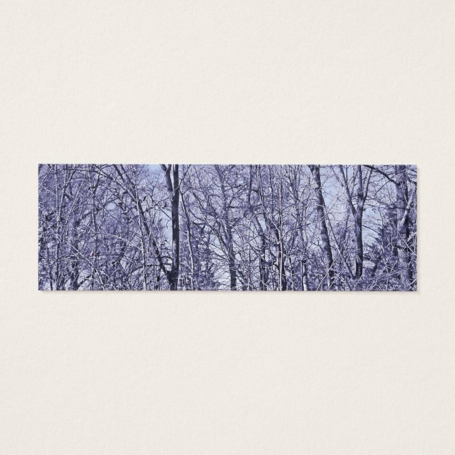 Cartes De Visite Forêt à Twilight (Dos)
