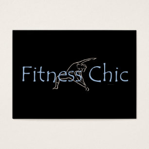 Cartes De Visite Forme physique SUPÉRIEURE chic