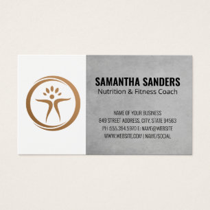 Cartes De Visite Forme Santé Nutrition
