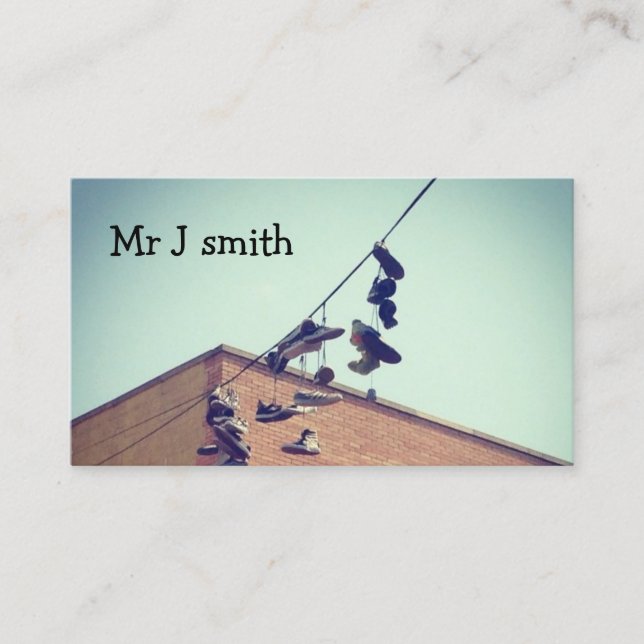 Cartes de visite frais et peu communs (Devant)