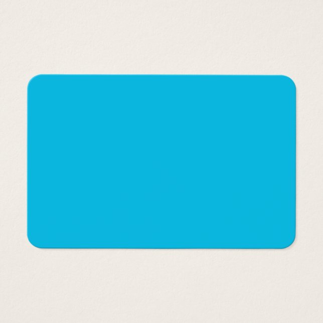 Cartes De Visite Framboise bleu (Devant)