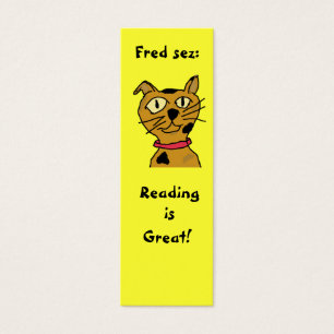 Cartes De Visite Fred sez Signets