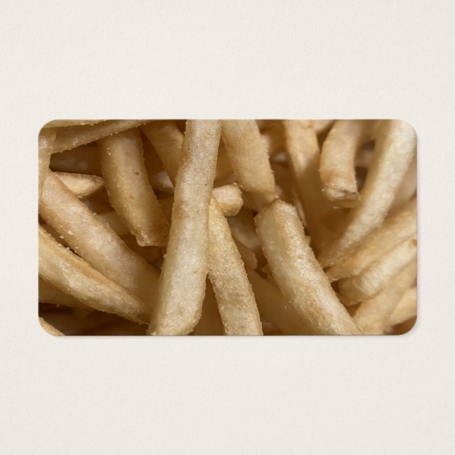 Cartes De Visite Fries françaises (Devant)