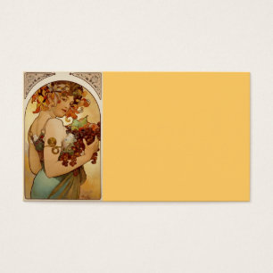 Cartes De Visite Fruits - Automne c1897