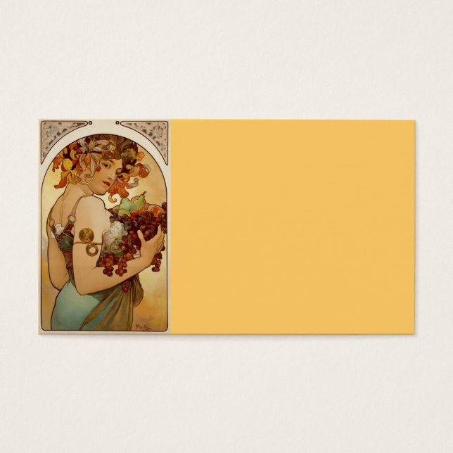 Cartes De Visite Fruits - Automne c1897 (Devant)