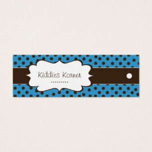 Cartes De Visite Fun Polk a Dot Hang Tags