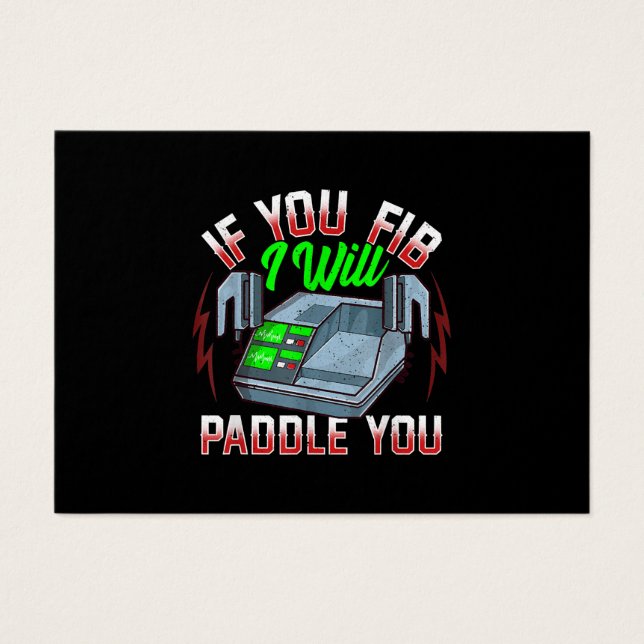 Cartes De Visite Funny FireFighter Police Office Defibrillator (Devant)