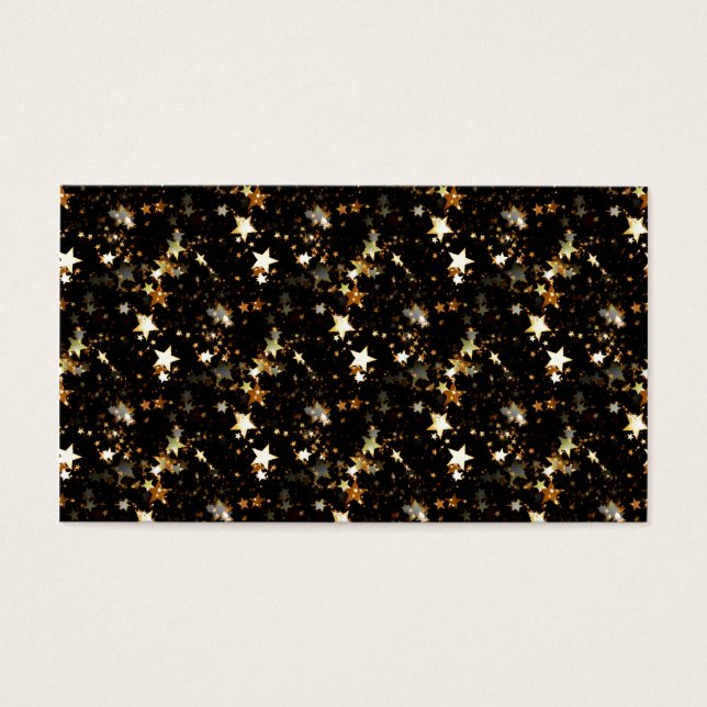 Cartes De Visite galaxie d'or (Devant)