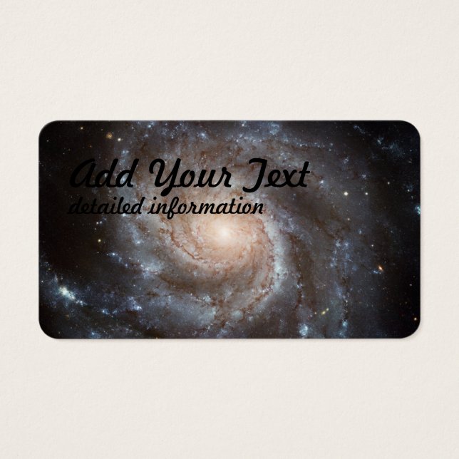 Cartes De Visite galaxie spirale (Devant)