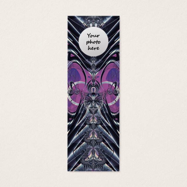Cartes De Visite Galaxie violette (Devant)