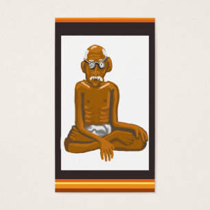 Cartes De Visite Gandhi citations - Vérité avec amour