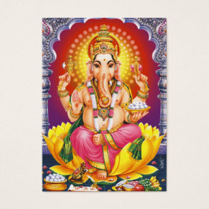 Cartes De Visite Ganesha - Dieu vous bénissent