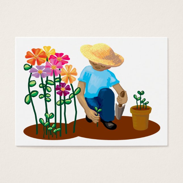 Cartes De Visite Gardener (Devant)