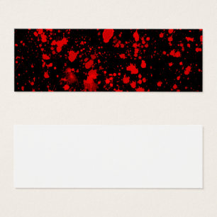Cartes De Visite Gaufrage artistique de pulvérisation de peinture n
