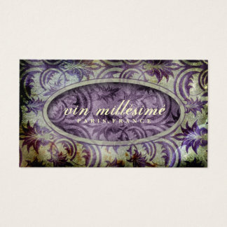 Cartes De Visite GC | Vin Millésimé | Golden Purple