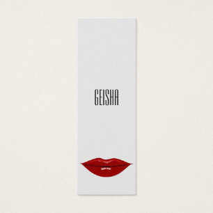 Cartes De Visite geisha - produits en papier