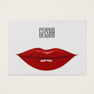 Cartes De Visite geisha - produits en papier