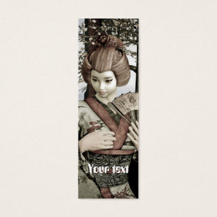 Cartes De Visite Geisha Vintage