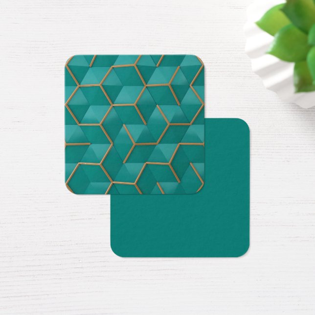 Cartes De Visite géométrique (Bureau)