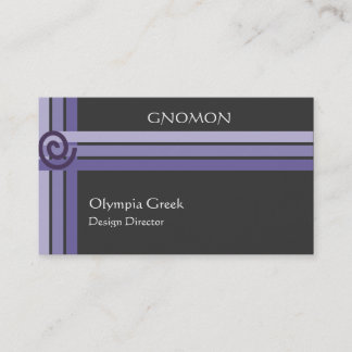 Cartes de visite géométriques