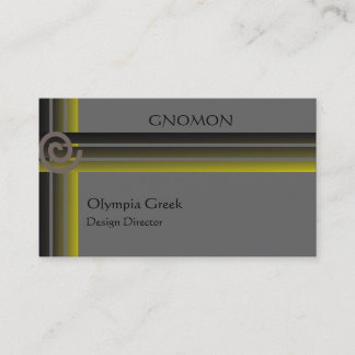 Cartes de visite géométriques