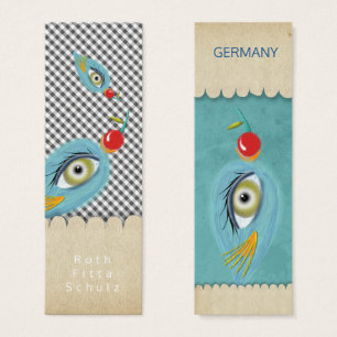 Cartes De Visite Gingham Baby Shower