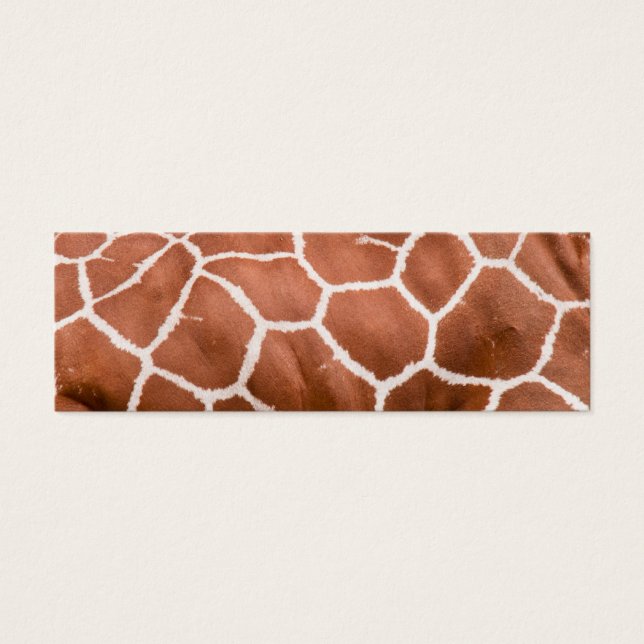 Cartes De Visite Girafe (Devant)